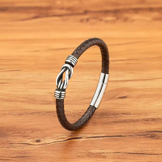 Lederen armband Toggle-sluitingen