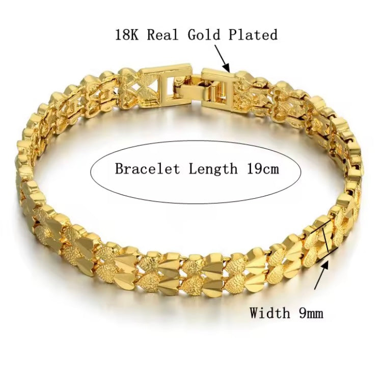 đ„ Exclusieve Vaderdag Deal: Stoere Goudkleurige Stainless Steel Armband! đ„