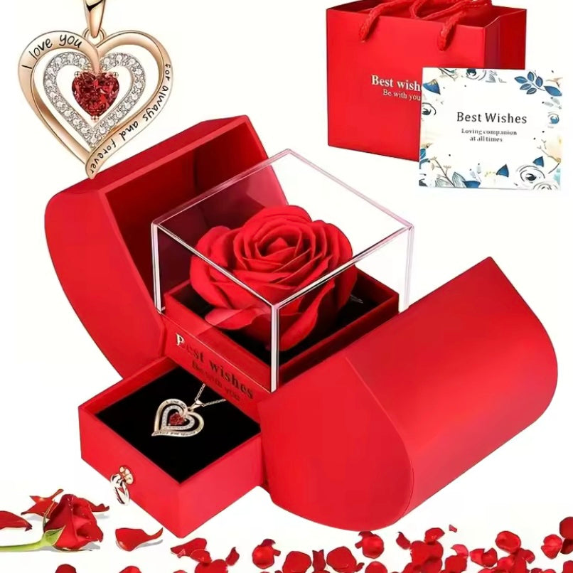 Bestverkopende Luxe Roos Sieradendoos - Valentijnsdag & Moederdag
