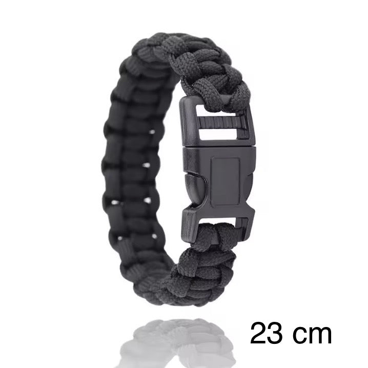 Paracord Armband Voor Mannen - Survival 4 mm