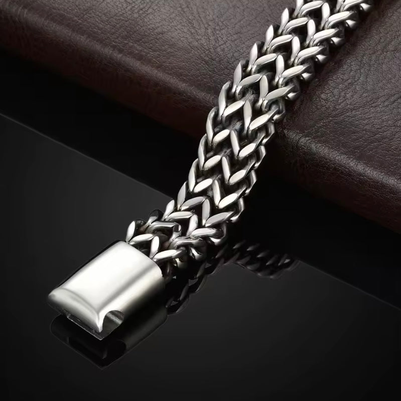 Kielor™ Dubbel Gevlochten RVS Armband