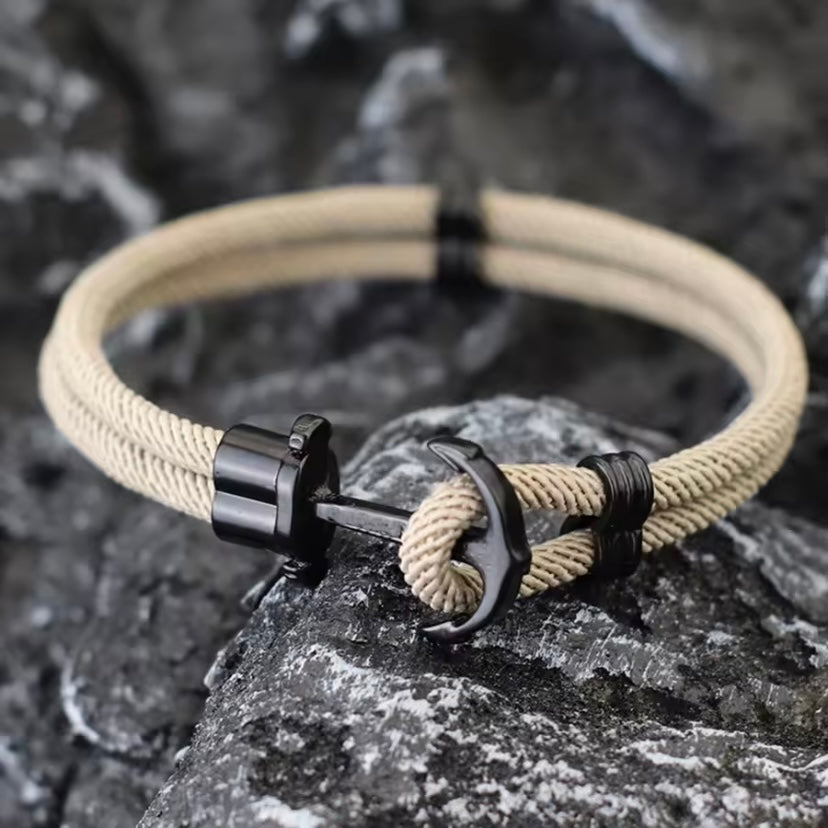 Marine Anker Armband – Stijlvol, Sportief & Nautisch Design