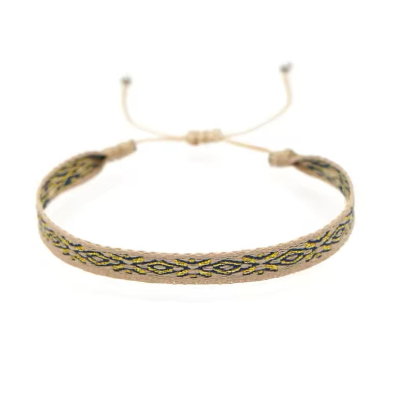 Stijlvolle Herenarmband – Handgemaakt Touwdesign