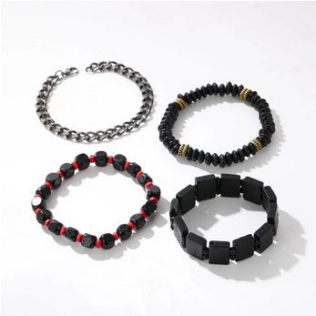 Montre ModeLux™ Soki et bracelets élégants