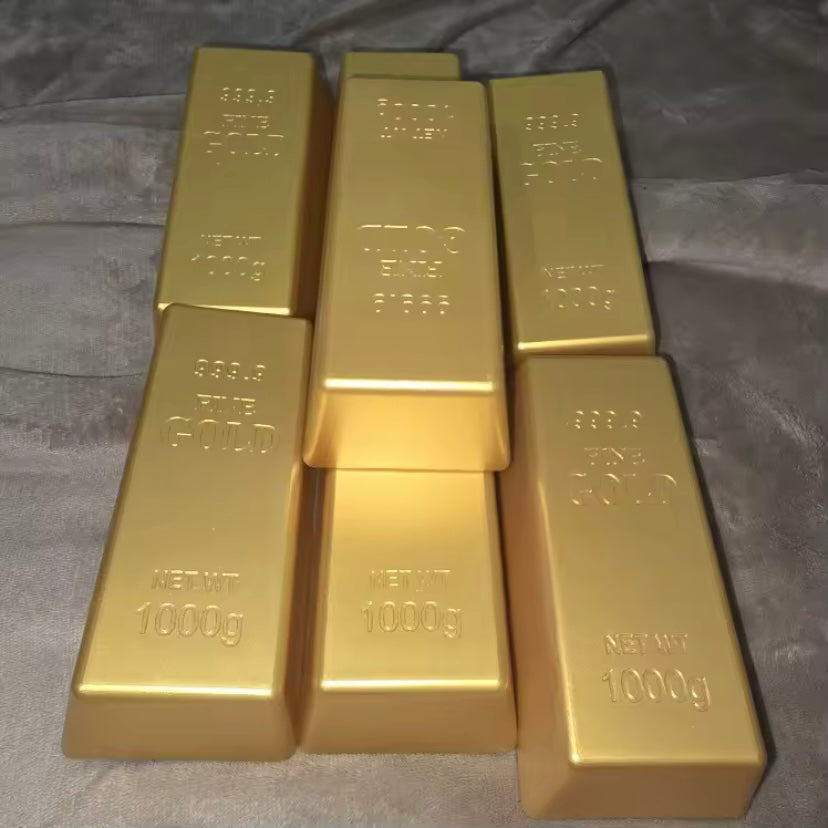 Fake Gold Bar – Realistische Goudstaaf van Plastic | Decoratie