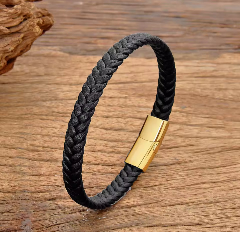 Armband + gratis onyx kralenarmband