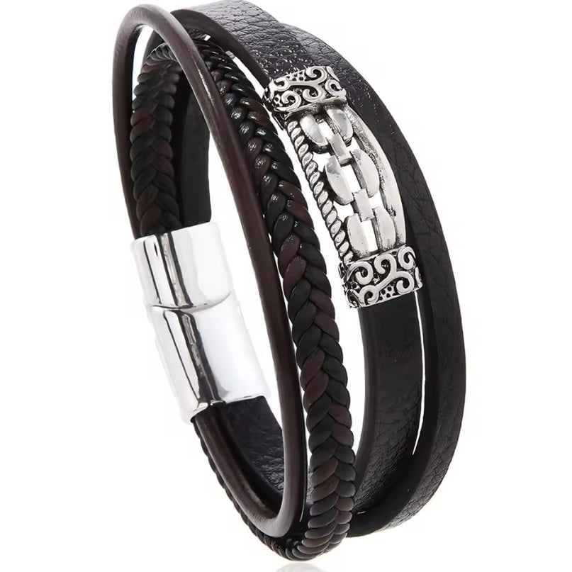 Geweven twists polsband armband