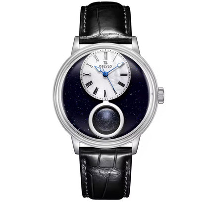 OBLVLO SCM-STARS Horloge – Starry Sky Design & 24-Uurs Display | Luxe & Uniek