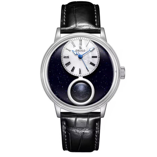 OBLVLO SCM-STARS Horloge – Starry Sky Design & 24-Uurs Display | Luxe & Uniek