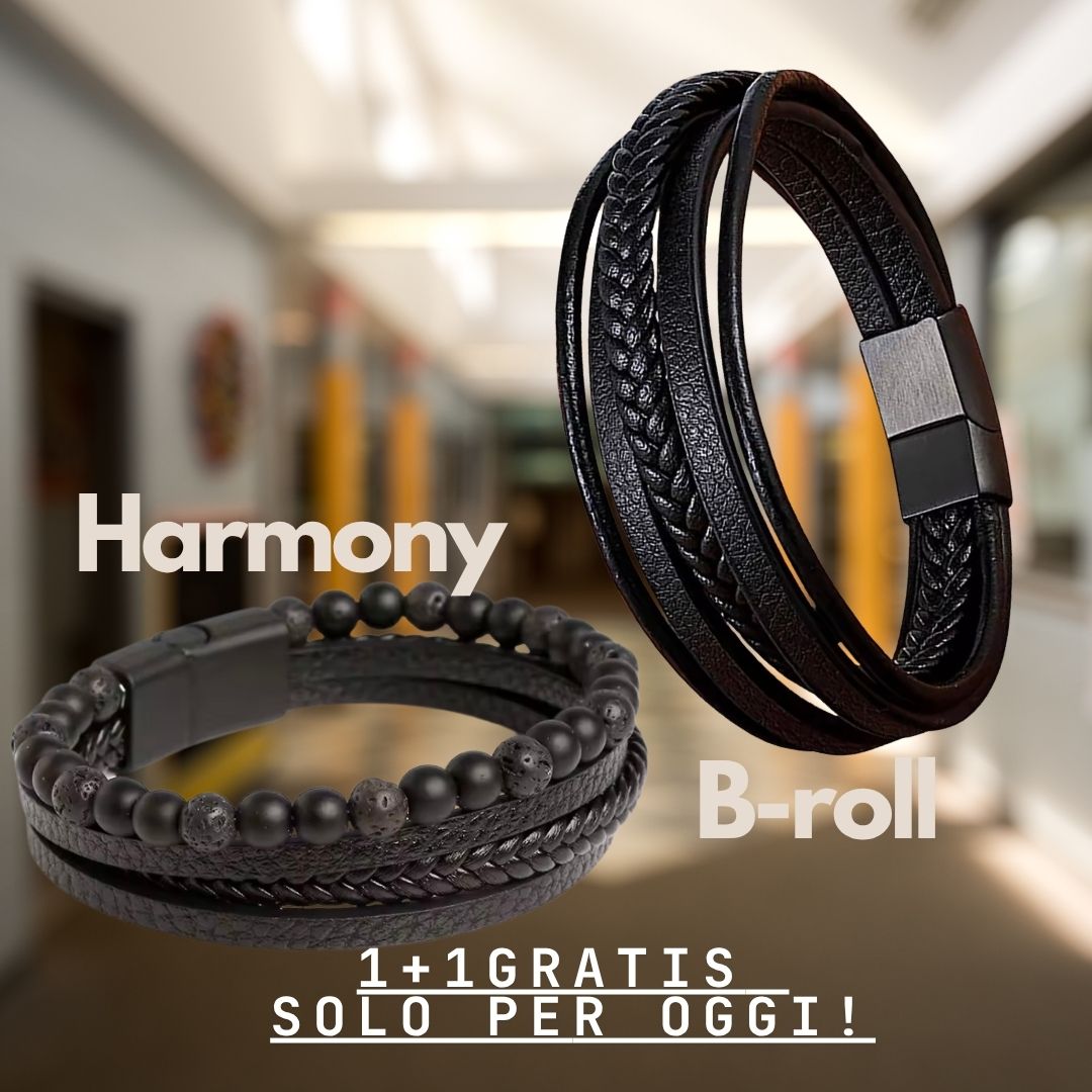 2 braccialetti da uomo al prezzo di 1 – Eleganti, maschili e in offerta!