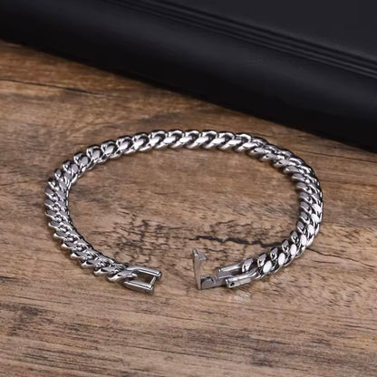 Stijlvolle Schakelarmband – RVS Sieraad voor Elke Pols