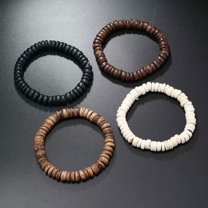 Handgemaakte Meerlagige Kokosnoot Kralen Armband