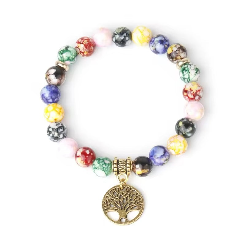 Chakra armband voor mannen vrouwen genezing angst sieraden