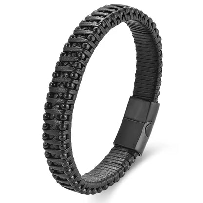 Gevlochten Herenarmband – In de stijl van de armband die Peter R. de Vries droeg