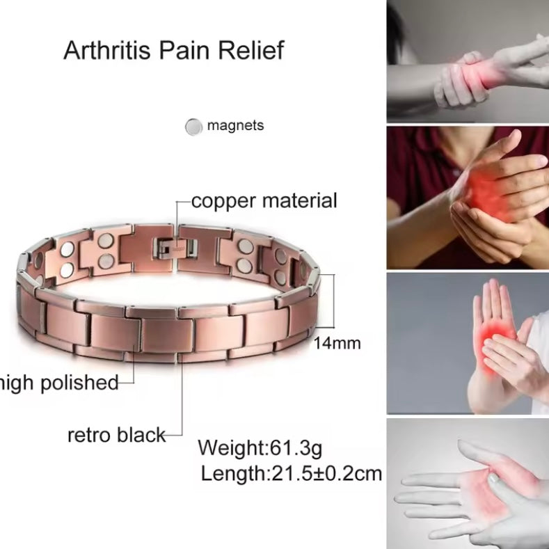 MagniMatch koperen magnetische armband