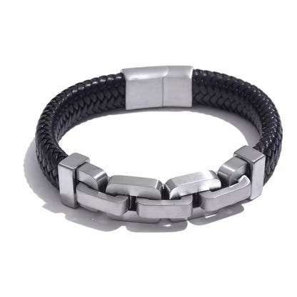 Luxe 18K PVD Vergulde Herenarmband – Handgemaakt