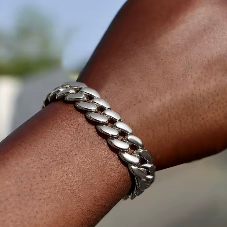 Link Cubaanse Armband – Luxe Miami Hip Hop Sieraden voor Mannen & Vrouwen