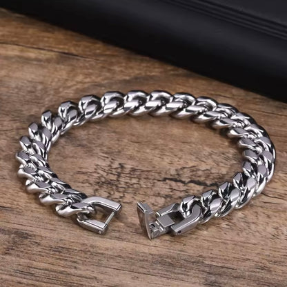 Stijlvolle Schakelarmband – RVS Sieraad voor Elke Pols