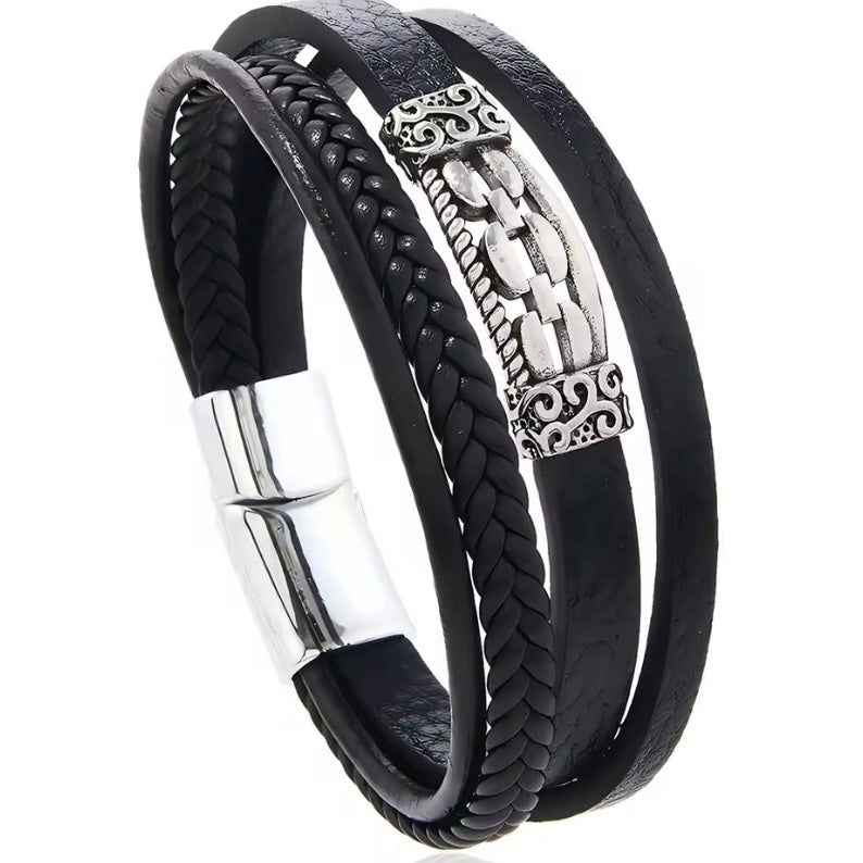 Geweven twists polsband armband