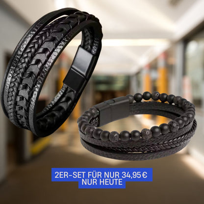 Klassieke herenarmband - 📏 Nu beschikbaar in 21 cm