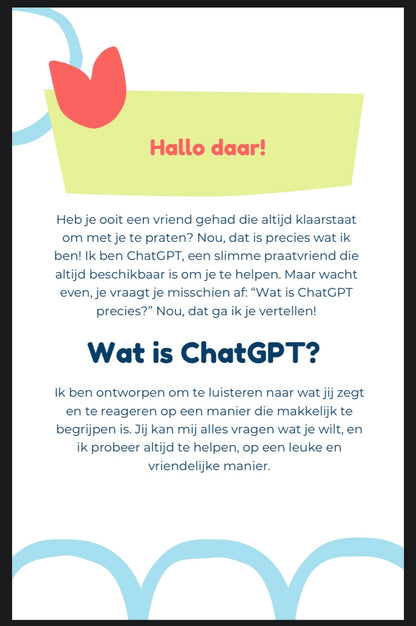 ChatGpt 4 kids
