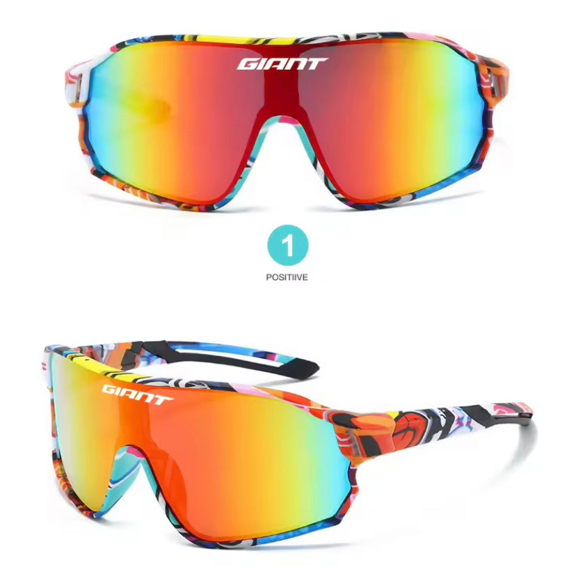 GIANT Bestseller Fietsbril – UV400, Anti-Fog, REVO Lenzen, HD Duidelijkheid | CE/ANSI Gecertificeerd | Cateye Ontwerp voor MTB & Racefiets 😎