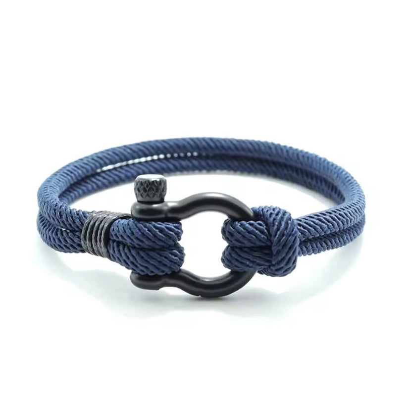Stoere 4mm Lucky Touw Armband – Perfect Cadeau voor Hem!