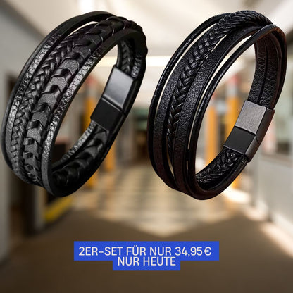 Klassieke herenarmband - 📏 Nu beschikbaar in 21 cm