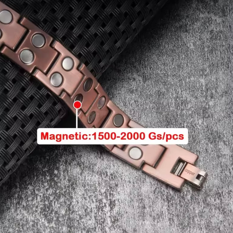 MagniMatch koperen magnetische armband