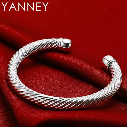 Open armband 925 Zilver