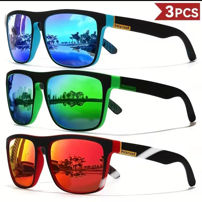 Fashion Vintage Vierkante Gepolariseerde Zonnebril – Luxe UV400 Bril voor Mannen & Vrouwen | Ideaal voor Rijden & Vissen