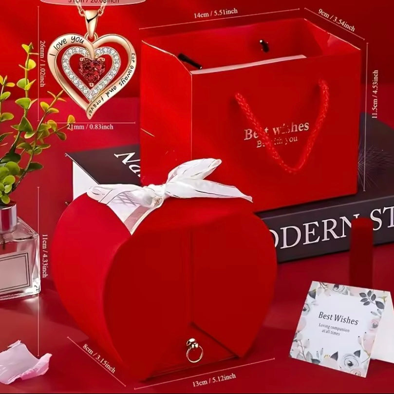 Bestverkopende Luxe Roos Sieradendoos - Valentijnsdag & Moederdag