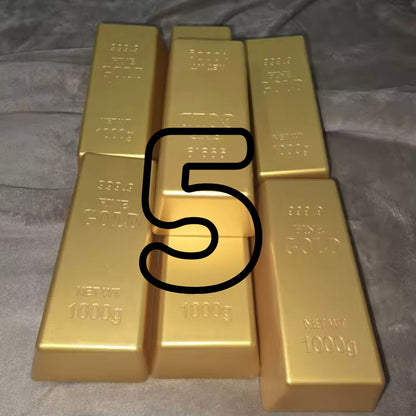 Fake Gold Bar – Realistische Goudstaaf van Plastic | Decoratie