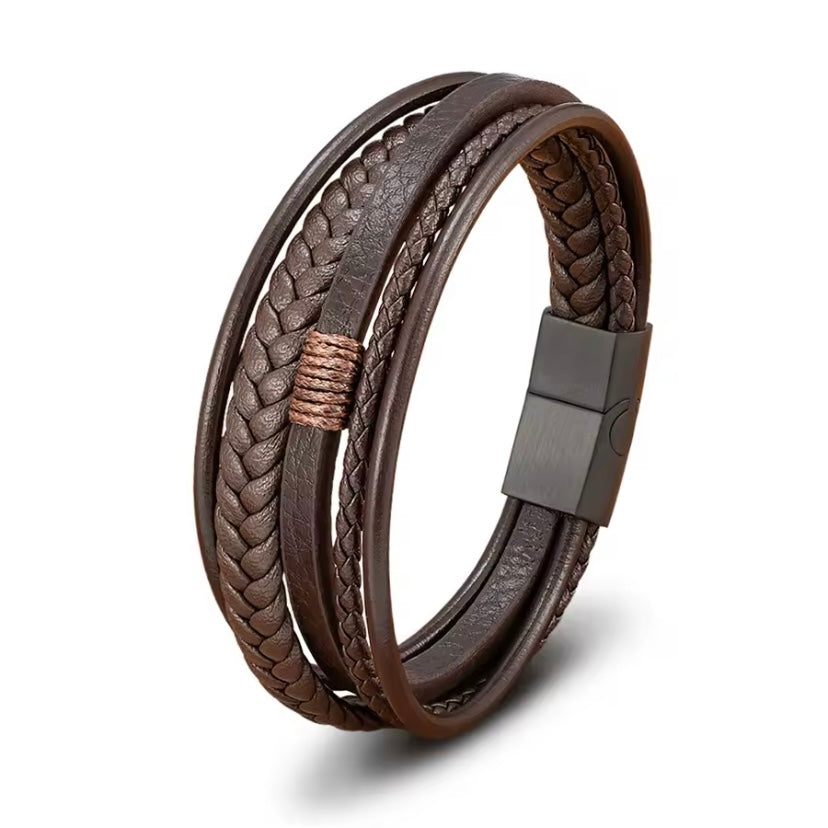 VALOR Charme Lederen Armband